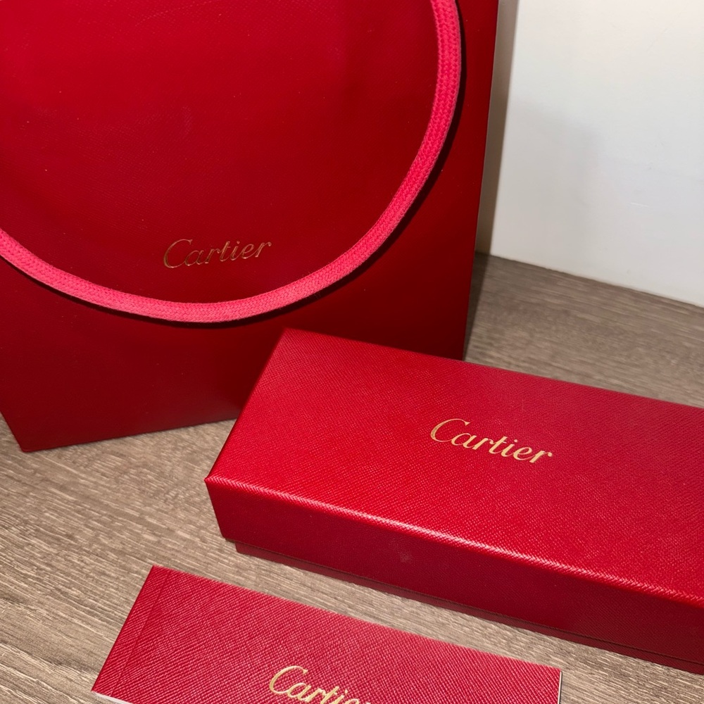 Cartier Luxurious Red Box Collection
